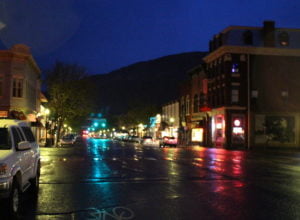 Durango at night