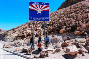 Arizona state line