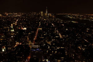 View from the top of the Empire State Building