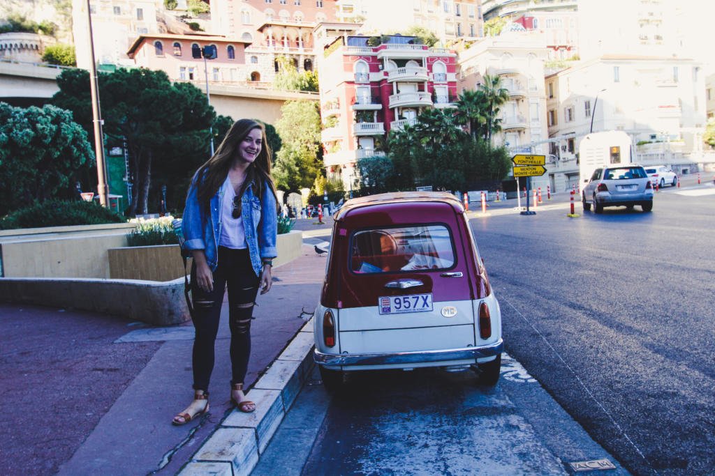 Small car in Monaco