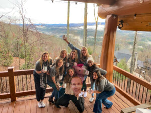 Bachelorette Weekend in Blue Ridge, Georgia